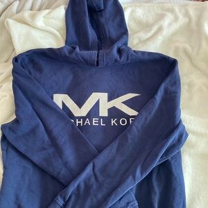 Micheal kors hoddie for men size large, MK is reflective.